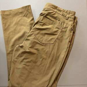 VRST Commuter Dk‎ Khaki 2-Way Stretch Athletic Fit 5-Pocket Pant Size 34x28